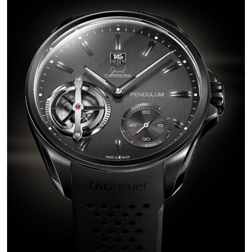 Relógios réplicas Tag Heuer Grand Carrera Pendulum: tique-taque luxuoso