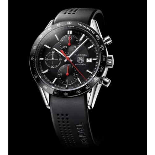 Relógios réplicas Tag Heuer Carrera Borracha: tique-taque perfeito!