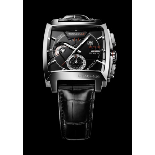 Relógios réplicas Tag Heuer Monaco Ls em detalhes