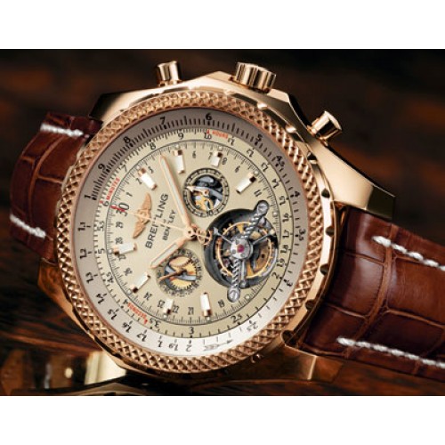 Relógio réplica Breitling Mulliner Turbillon super idêntica