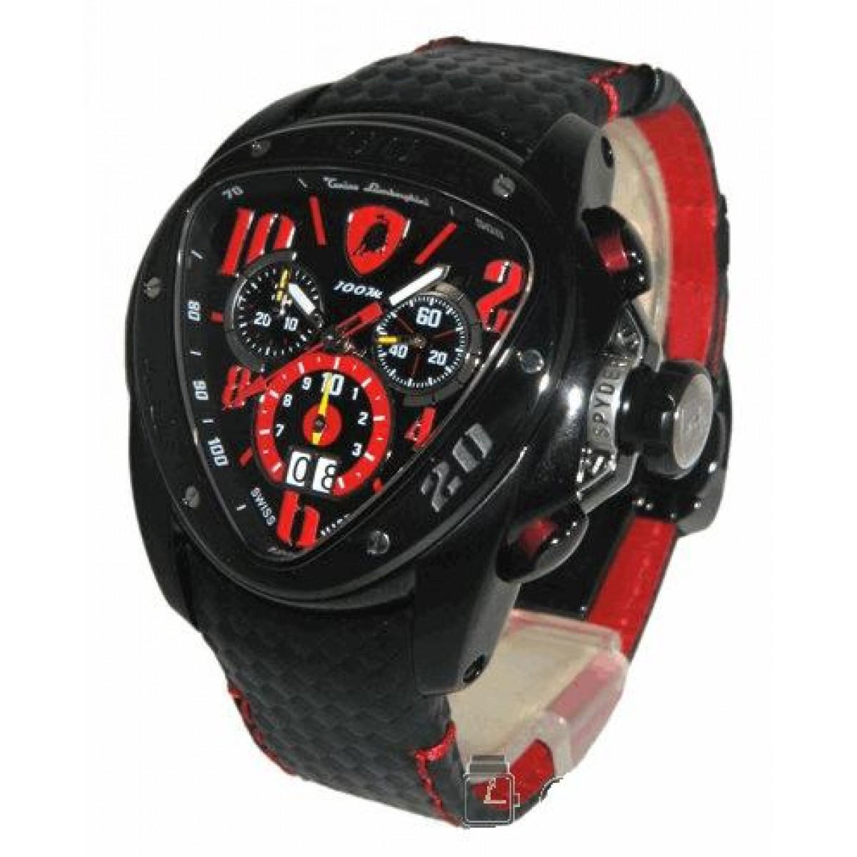 Relógio Lamborghini Speed Link Black Edition Réplica Especial